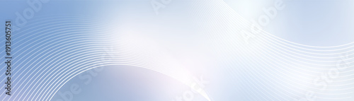 Clean blue wave texture background with thin flowing stripes and professional aesthetic