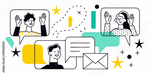 Online meeting with participants clapping and a shared document displayed