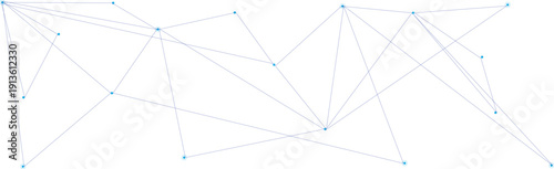 Minimal Blue Network Connection Background