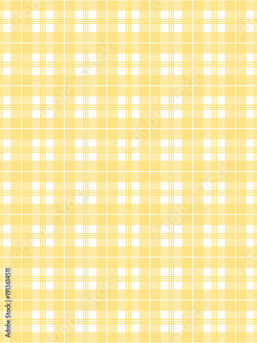 Plaid seamless pattern yellow