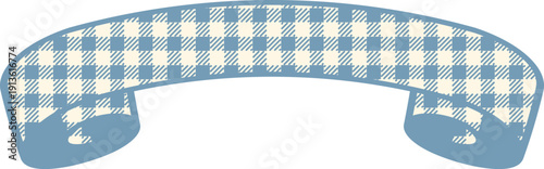 Ribbon Frame-5-Gingham-blue