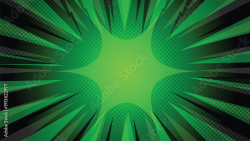 dark-toxic-green-comic-background-with-radial-speed-lines.