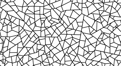 High-quality vector illustration featuring sharp geometric lines, triangular patterns, and a sleek monochrome aesthetic ideal for modern design projects and digital backgrounds.