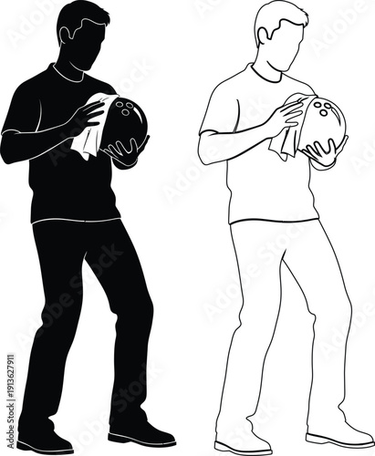 Two individuals demonstrating different ways of holding basketballs