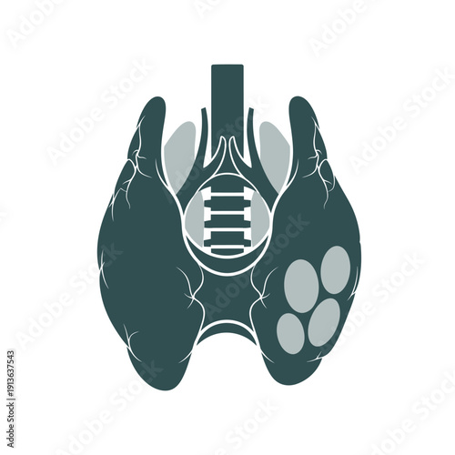A teal pregnancy test displaying a positive result with tiny footprints