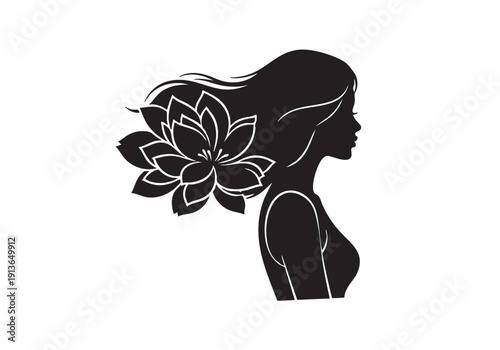 A lone tree stands prominently against a vibrant gradient sunset a striking silhouette high quality professional