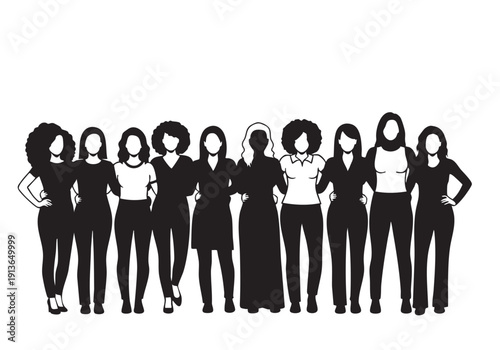 A minimalist depiction of high heels against a white background creating a striking silhouette high quality