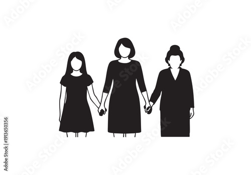 A solitary tree stands against a vibrant gradient sunset sky creating a striking silhouette high quality