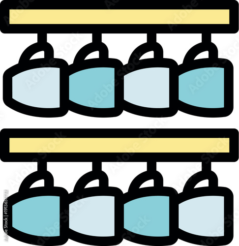 Coffee beans drying on racks in a coffee plantation, representing the coffee production process