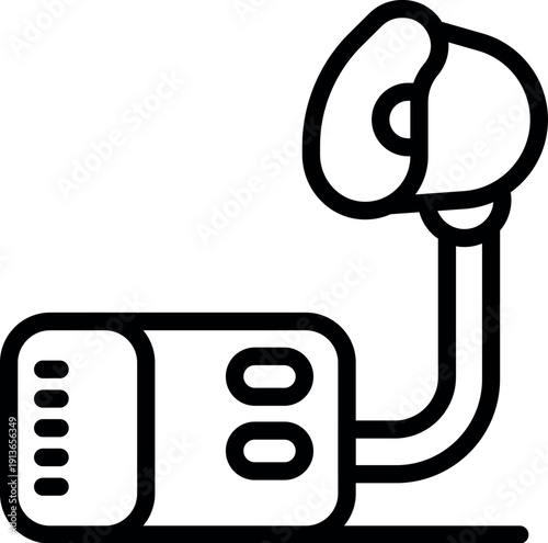 Wireless microphone is connecting to a portable audio recorder device for capturing high quality sound