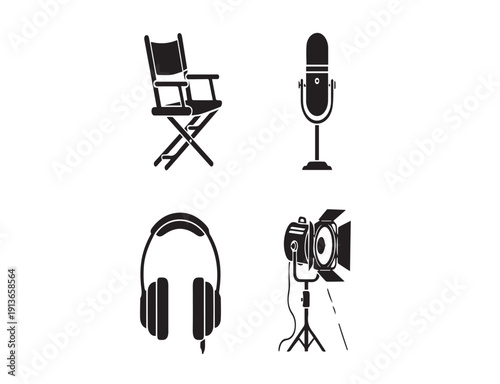 A vector file representing a stylized, abstract representation of a city skyline.