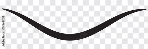 Set of baseball swoosh and swash tails. Sports swash shape set, text underlines for baseball design. Hand drawn font elements in retro style for athletics, baseball. Swirl stroke swish underline shape