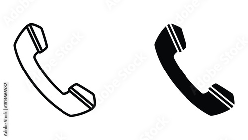 Telephone Handset Icons