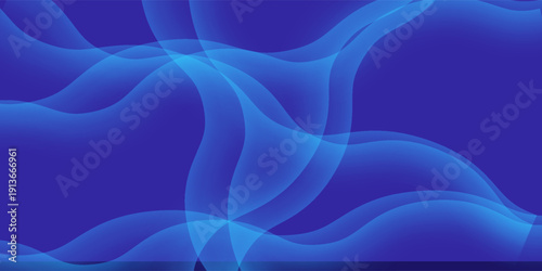 Abstract deep blue ocean gradient wallpaper. Abstract deep dark navy underwater background. vector modern