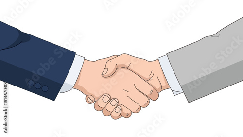 Business handshake, agreement, partnership, cooperation, teamwork, success, deal, trust