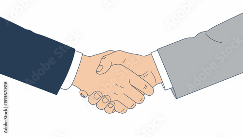 Business Partnership Handshake