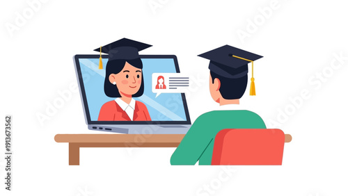 Online Education: Student Learning Remotely via Laptop