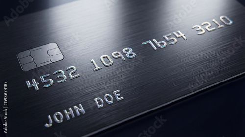 Black Credit card 