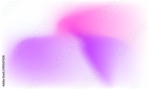 Abstract purple and pink shapes blending together in a soft, artistic representation from a straightforward viewpoint, encapsulating a vector graphic design