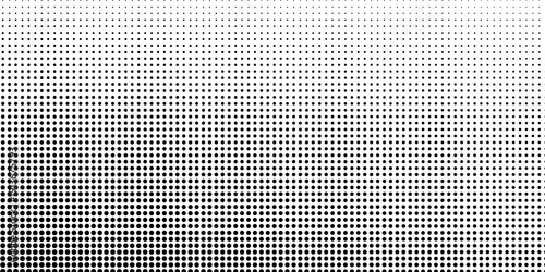 Dotted halftone gradient texture. Vanishing polka dot background abstract simple modern