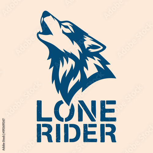 Lone Rider Howling Wolf