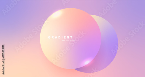 Soft pastel gradient background with smooth circular shapes.