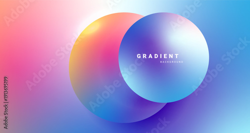 Soft pastel gradient background with smooth circular shapes.