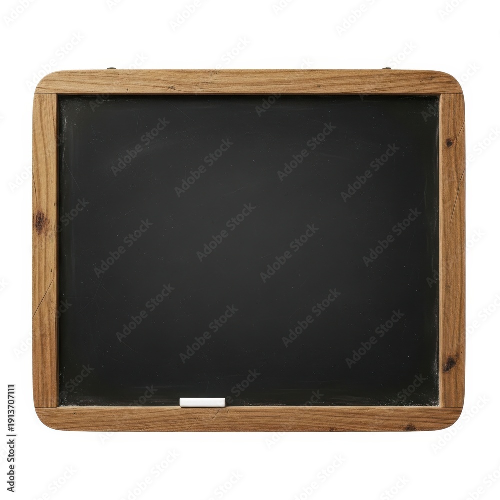Fototapeta premium Blank wooden chalkboard