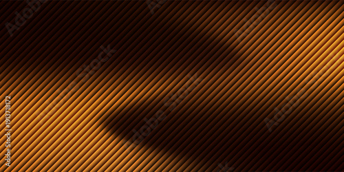 Elegant gold and dark brown gradient backdrop featuring luminous vertical lines and dynamic shadow effects, ideal for premium branding and presentations.