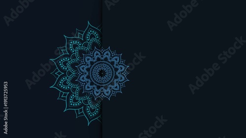 Dreamy silver background with mandala pattern. Vector background for yoga, meditation poster. Beautiful vector pattern with ornament mandala. Can be used to print on the phone, to create a poster vide