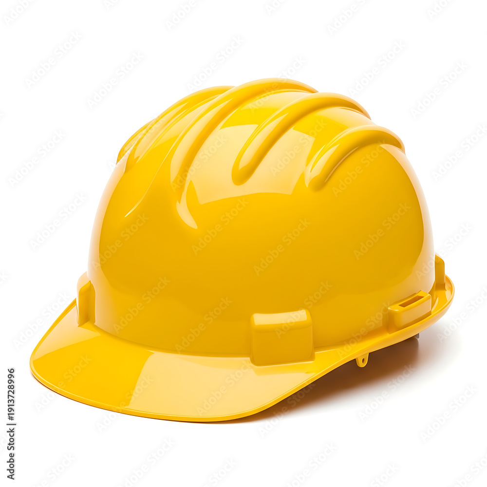 Fototapeta premium Essential safety gear for construction and industrial work environments, perfect for training videos and presentations