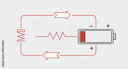 Electromagnetic Field Visualization in Abstract Science Background