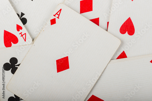 Obraz na plátne Kartenspiel