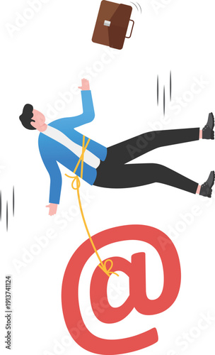 Career Risk and Falling from Email Connectivity