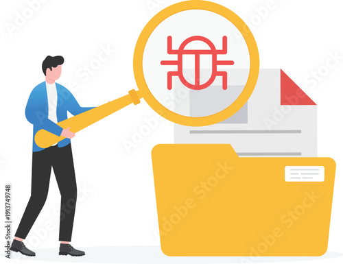 Cybersecurity Virus Detection and Data Protection