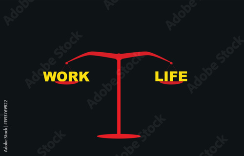 Businessman trying to balance work and life.