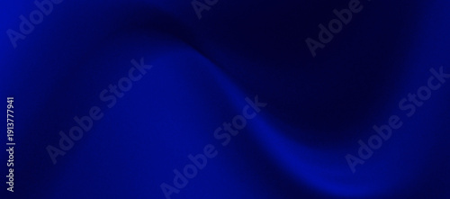 Photos Prestige blue gradient background with a very fluid transition, elegant curved lines, light reflections, and a grainy noise texture