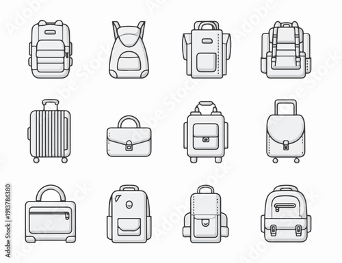 household appliances icons