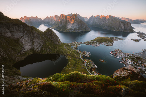 House, Beach, Trollfjord, Lofoten, Norway