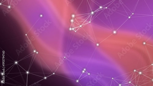 background motion 4K  abstract background with stars
