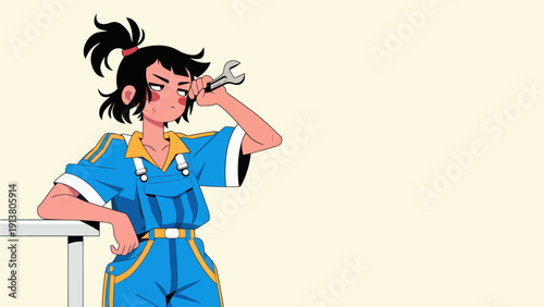 Strong Women, Feminine Empowerment, Girl Power Poster for 8 March