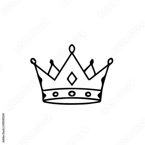 Royal Crown Doodle