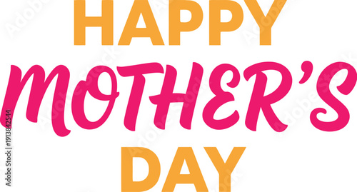 Happy mother's day wishes and greetings for lovely moms vector file
