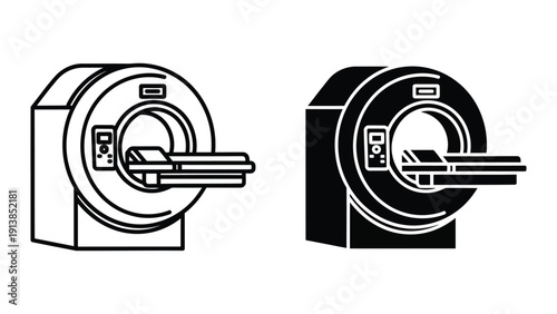 Medical imaging machines side by side