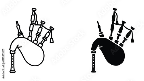 Bagpipes Illustration