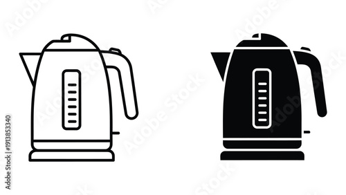 Electric Kettle Illustration