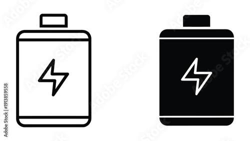 Battery Charging Icons