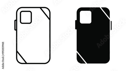 Smartphone case template design