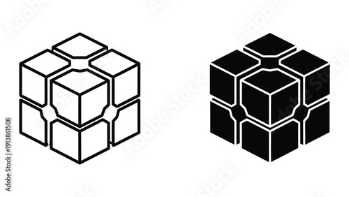 3D Cube Illustration