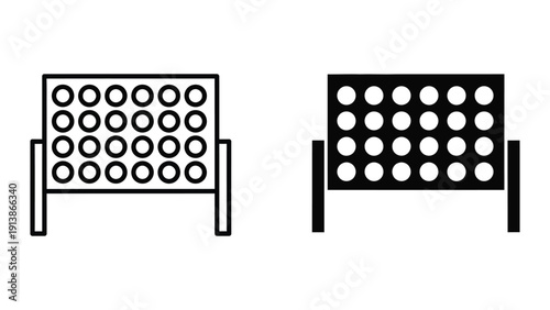 Connect 4 game board icons